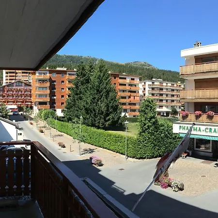 Apartment In Crans Montana Town Centre Mountain View Buitenkant foto
