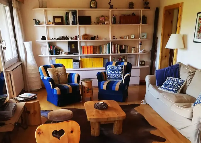 Apartment In Crans Montana Town Centre Mountain View